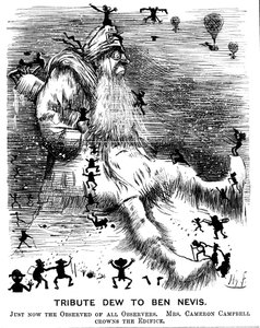 Tribute Dew to Ben Nevis by Harry Furniss