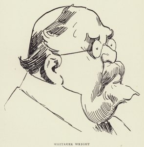 Whitaker Wright by Harry Furniss
