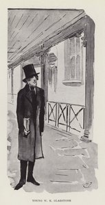 Young W. E. Gladstone by Harry Furniss