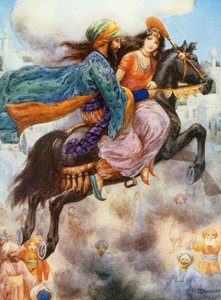 The Princess Returns to Persia, illustration from 