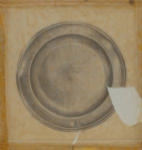 Pewter Plate