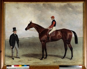 The Gladiator racehorse in 1865 by Harry Hall