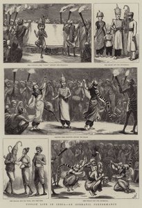 Coolie Life in India, an Operatic Performance