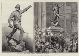 Statue of the Late General Earle, at Liverpool by Harry Hamilton Johnston