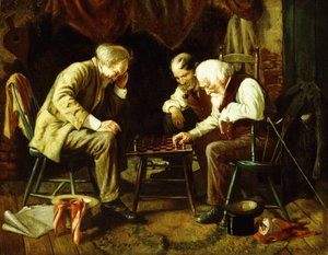 The Chess Game by Harry Herman Roseland