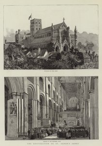 The Restoration of St Albans Abbey by Harry Hine