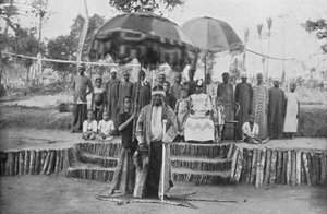 John Boko Cobham, a king of Old Calabar Southern Nigeria, 1912 by Harry Johnston
