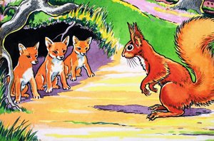 Little Red Squirrel