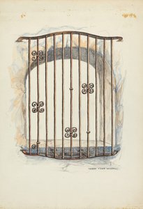 Iron Grille at Window