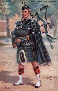 The Gordon Highlanders, Piper