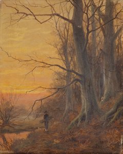 River Teme, Worcestershire by Harry William Adams