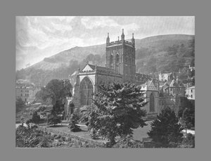 Priory Church, Great Malvern, c1900 by Harvey Barton