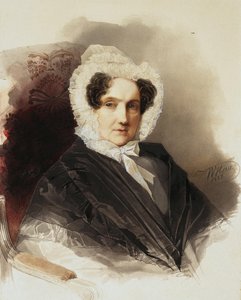 Portrait of Countess Anna Vladimirovna Bobrinskaya, 1837