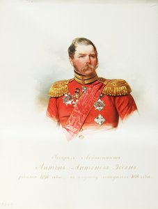 Portrait of General Anton Antonovich von Essen 1797-1863 by Hau