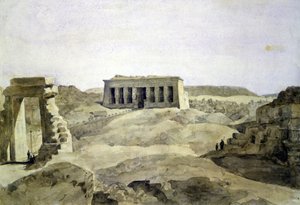 Temple of Hathor, Dendera, Egypt by Hector Horeau