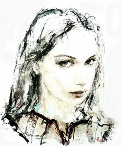 Captivating Female Portrait by Hein Kocken