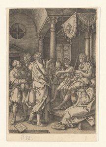 Daniel Hears the Elders (History of Susanna) by Heinrich Aldegrever
