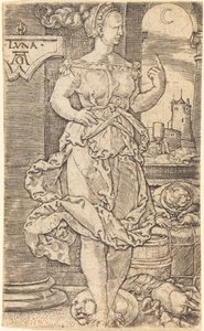 Luna by Heinrich Aldegrever