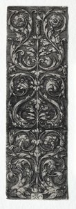 Ornament Design with Fishes, 1552