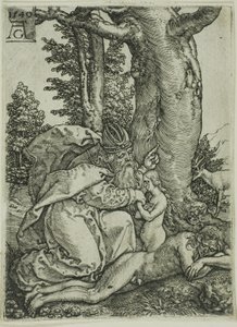 The Creation of Eve, plate one from Adam and Eve