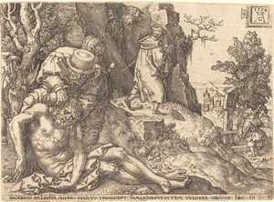 The Good Samaritan Ministering to the Traveler