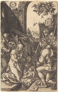 The Nativity by Heinrich Aldegrever