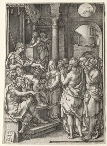 The Story of Susanna: Susanna Accused of Adultery by Heinrich Aldegrever