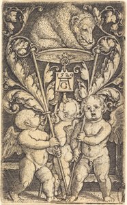 Three Cupids and a Bear