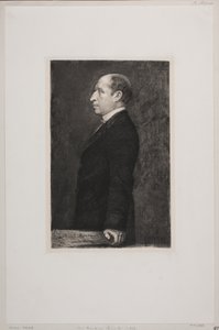 Karl Mantzius by Heinrich Dohm