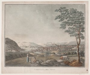 Christiania, from Tøyen by Heinrich Grosch