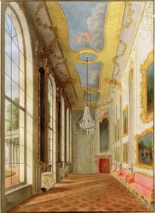 Small Gallery Sanssouci Palace by Heinrich Hintze