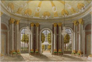 Marble Hall, Sanssouci Palace by Heinrich Hintze