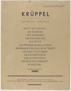 Cripples by Heinrich Hoerle