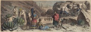 A Mountain Road in Mexico by Heinrich Leutemann