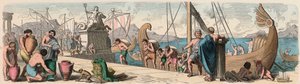 Ancient Greece: Trade by Sea by Heinrich Leutemann