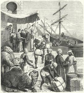 Arab Traders by Heinrich Leutemann