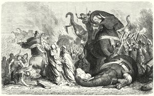 The Battle of Asculum, 279 BC by Heinrich Leutemann
