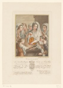 The Vestal Virgins Offering at an Altar