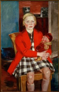 Girl with Doll (Käte Werner)