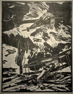 Air Battle by Heinrich Steinhagen