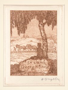 Bookplates by Heinrich Vogeler