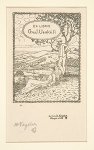 Bookplates by Heinrich Vogeler