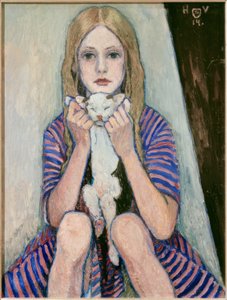 Child with Cat