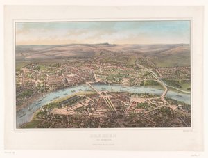 View of Dresden Seen from a Balloon