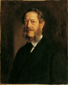 The Poet Anastasius Grün (alias Anton Alexander Count of Auersperg) by Heinrich von Angeli