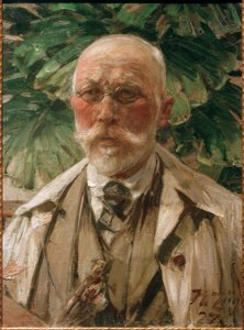 Self-Portrait by Heinrich von Zügel