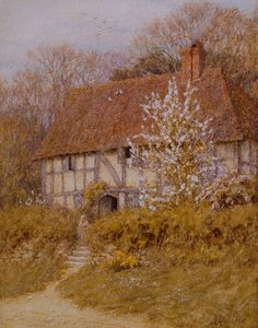 A Surrey Cottage by Helen Allingham