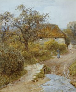 Hill Farm, Symondsbury, Dorset by Helen Allingham