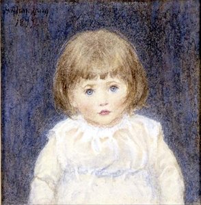 One Year Old by Helen Allingham