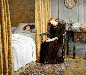 The Convalescent by Helen Allingham